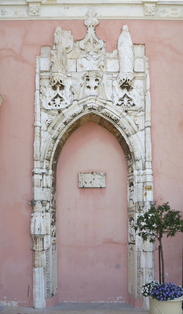 Cheminée du château du Bosquet